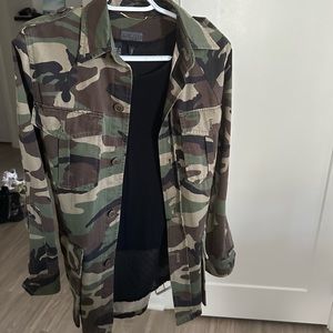 Saint Laurent love vintage military jackets